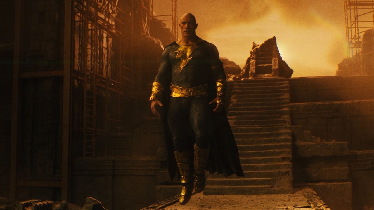 Black Adam klapą finansową; Warner Bros. mierzy się ze stratami, źródło grafiki: Black Adam, Jaume Collet-Serra, DC Entertainment, 2022.