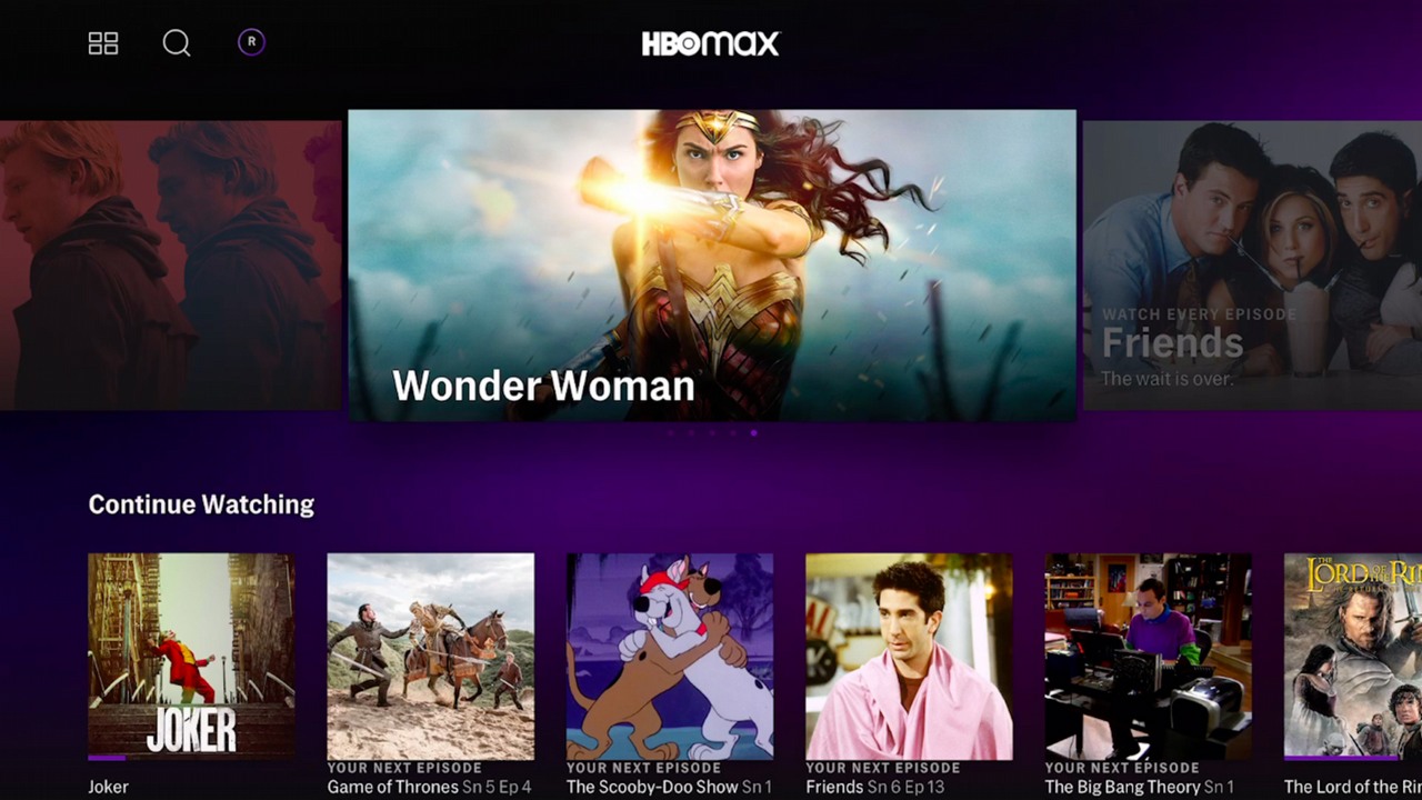 HBO Max po połączeniu z Discovery+ będzie mieć nową nazwę; wiemy, jak może brzmieć, źródło grafiki: materiały promocyjne HBO Max.