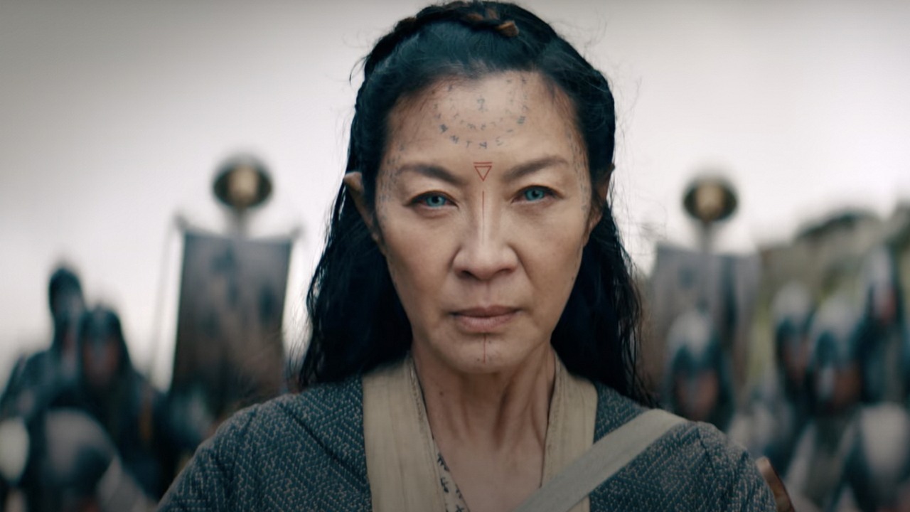 Michelle Yeoh wyjaśnia, dlaczego zagrała w Wiedźminie: Rodowodzie krwi, źródło grafiki: Wiedźmin: Rodowód krwi, Declan De Barra, Netflix, 2022.