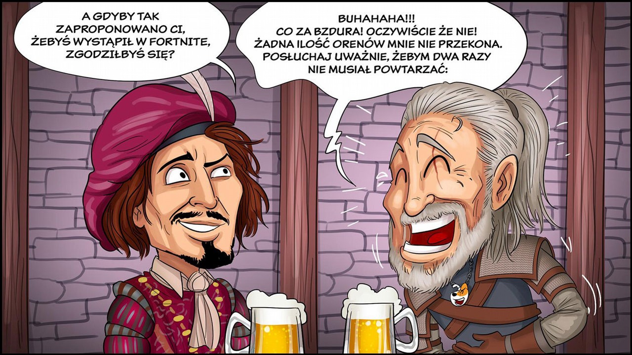 Cartoon Games - odc. 363 - Wiedźmin ratuje Fortnite.