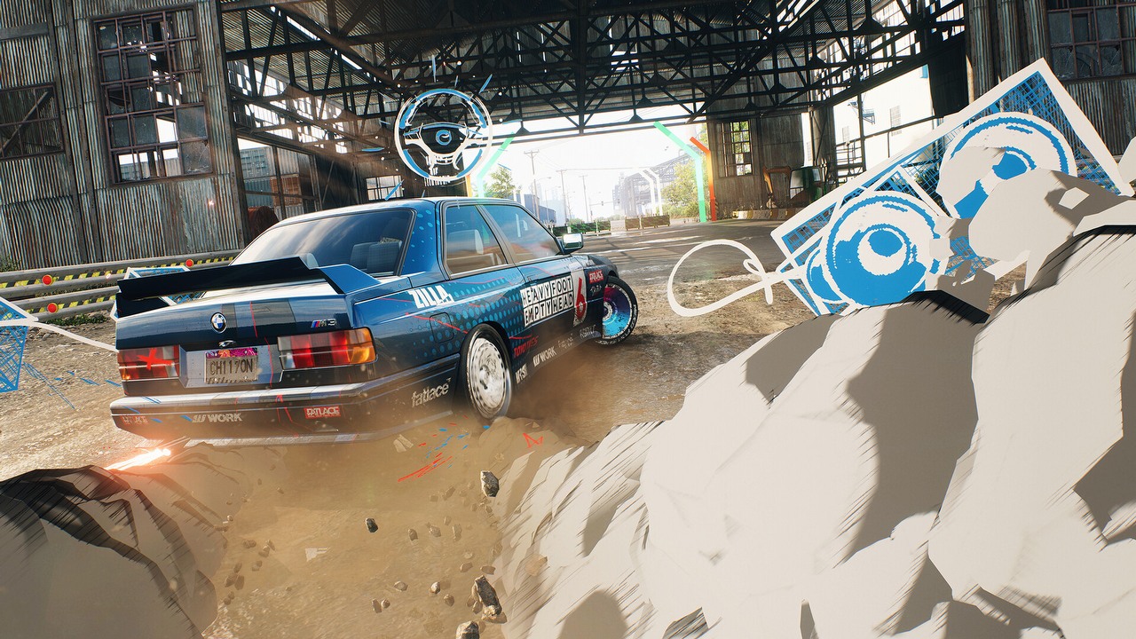 Zobacz, jak NFS Unbound wyglądałby bez kreskówkowych efektów, źródło grafiki: EA.