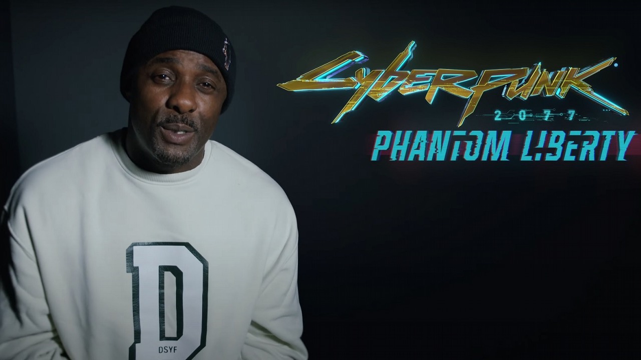 Idris Elba obok Keanu Reevesa w Cyberpunk 2077: Phantom Liberty, źródło grafiki: CD Projekt Red..