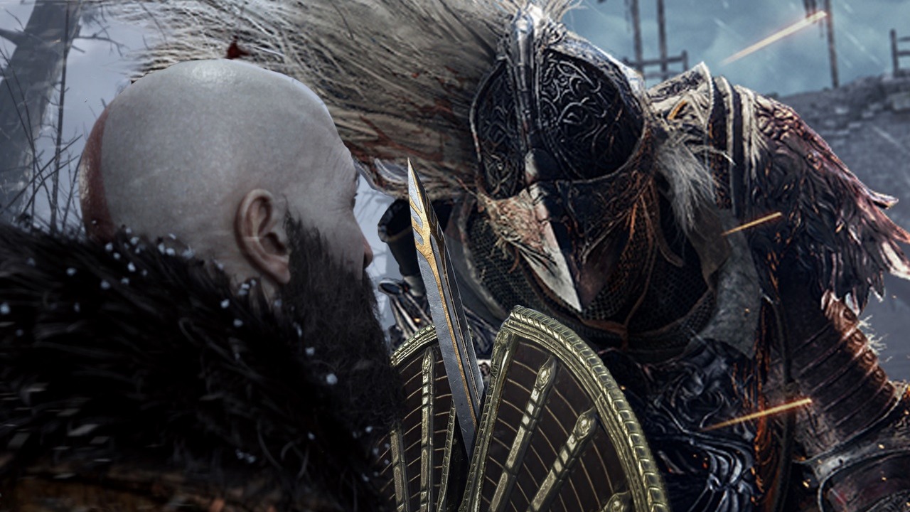 God of War: Ragnarok czy Elden Ring? Znamy Grę Roku, źródło grafiki: Sony / Bandai Namco Entertainment..