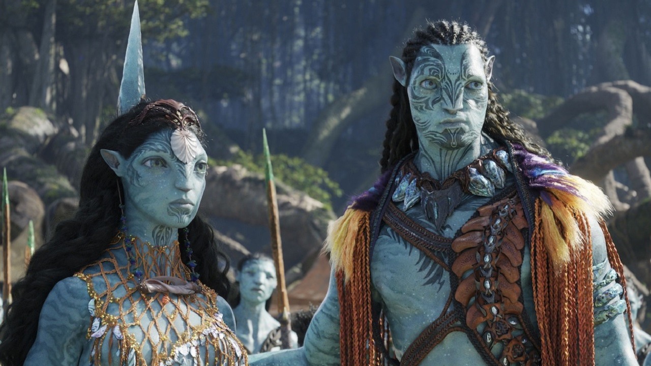 Czy Avatar 2 będzie miał polski dubbing? Odpowiadamy, źródło grafiki: Avatar: Istota wody; James Cameron; 2022.