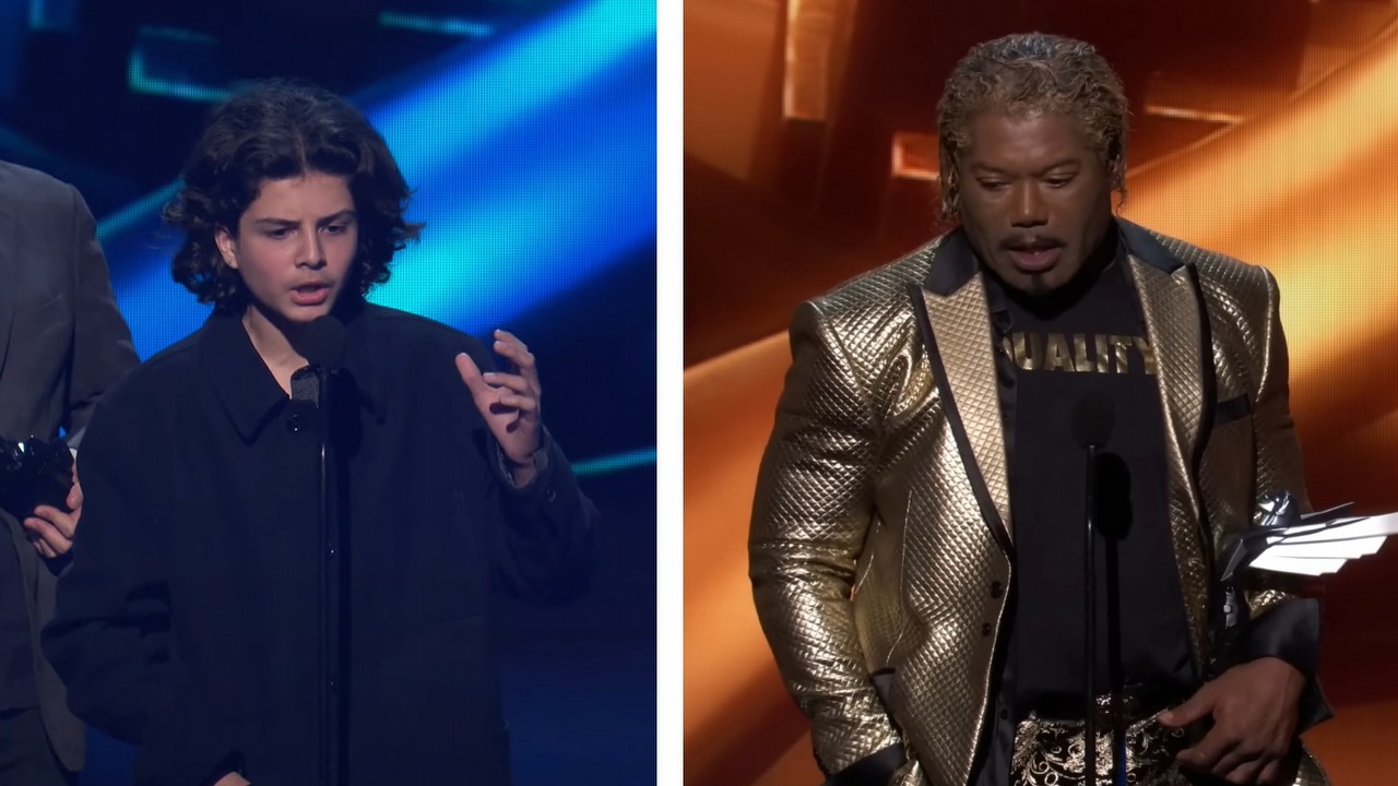 Niekończąca się przemowa Kratosa i wtargnięcie 15-latka; TGA było ciekawe, źródło grafiki: YouTube, thegameawards, 2022.