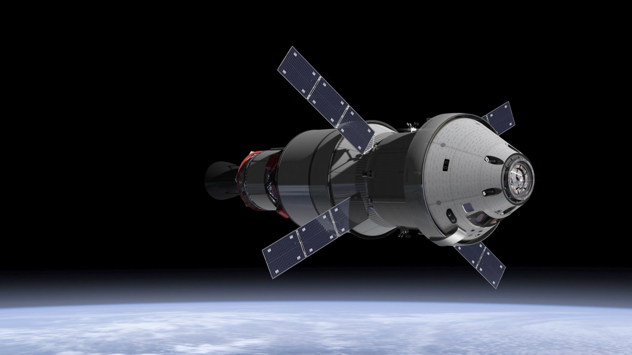 NASA Artemis - misja zakończona powrotem na Ziemię, źródło grafiki: NASA/Wikipedia Domena Publiczna.