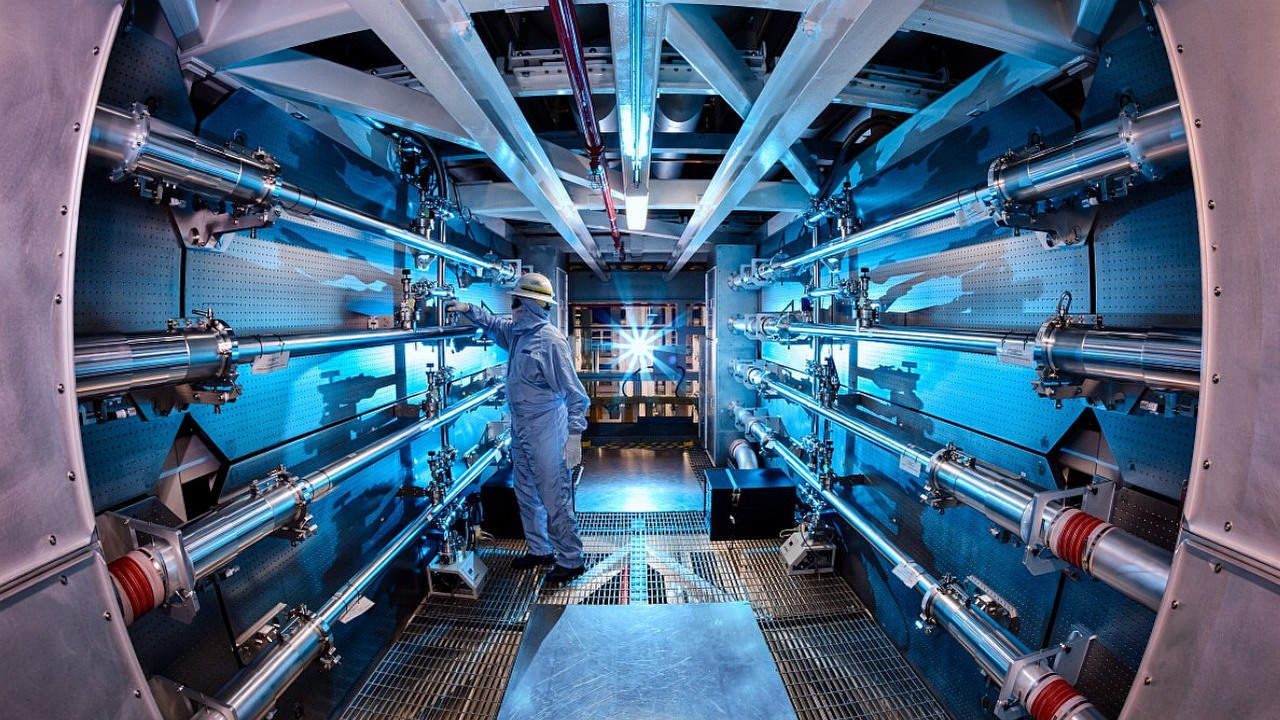 Przełom w fuzji jądrowej, Tajwan rozpocznie własne badania, źródło grafiki: Damien Jemison / Lawrence Livermore National Laboratory.