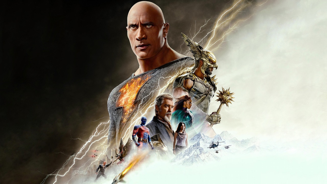 Co obejrzeć na Netflix, HBO Max, Disney Plus i Prime Video w weekend 16-18 grudnia 2022 roku, źródło grafiki: Black Adam, Jaume Collet-Serra, DC Studios, 2022.