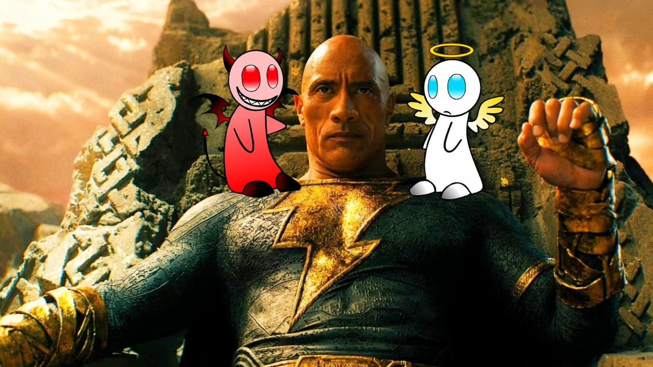 Dwayne Johnson jest ponoć powodem zamieszania wokół Supermana Henry'ego Cavilla, źródło grafiki: Black Adam, Jaume Collet-Serra, DC Entertainment, 2022, Pixabay, Conmongt.