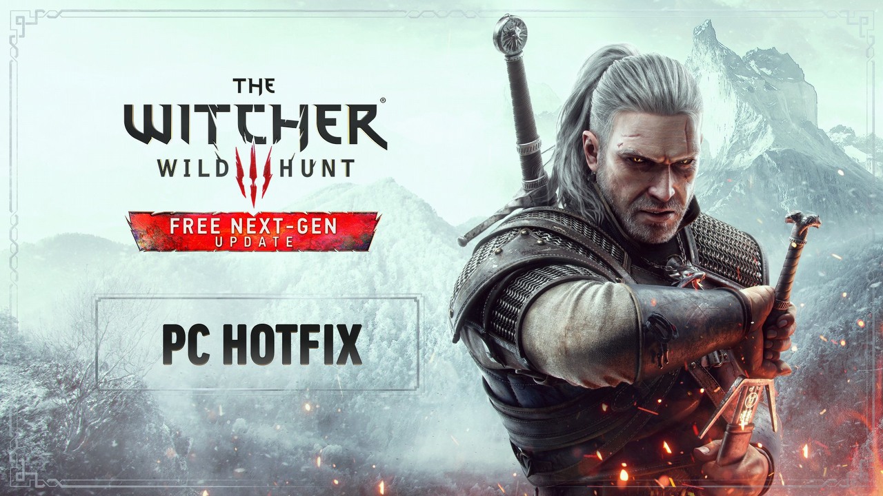 Wyszedł hotfix do Wiedźmina 3 na PC, źródło grafiki: CDPR.