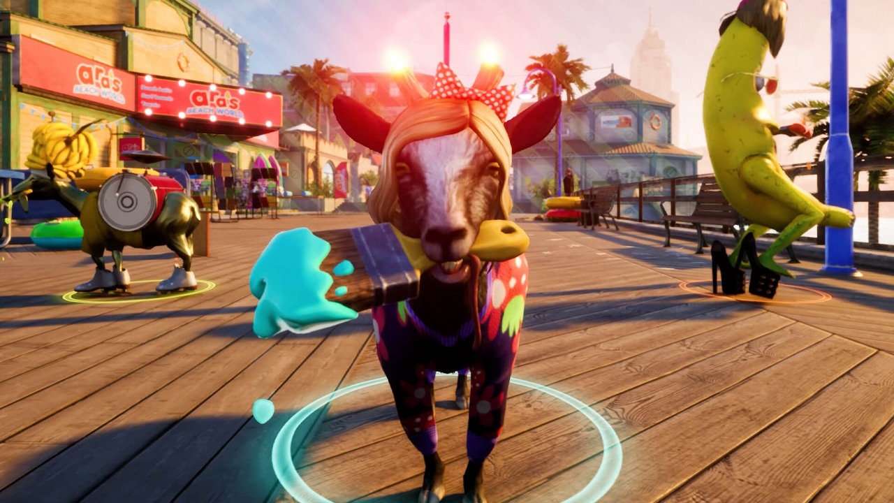 Twórcy Goat Simulator 3 użyli wycieku z GTA 6 w filmiku; Take 2 zareagowało od razu, źródło grafiki: Coffee Stain Studios..