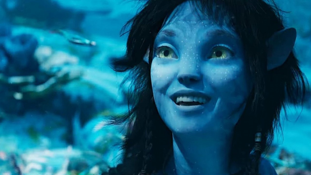 Avatar 3 i Avatar 4 zostały częściowo nakręcone, by uniknąć „efektu Stranger Things”, źródło grafiki: Avatar: Istota wody; James Cameron; 20th Century Studios; 2022.