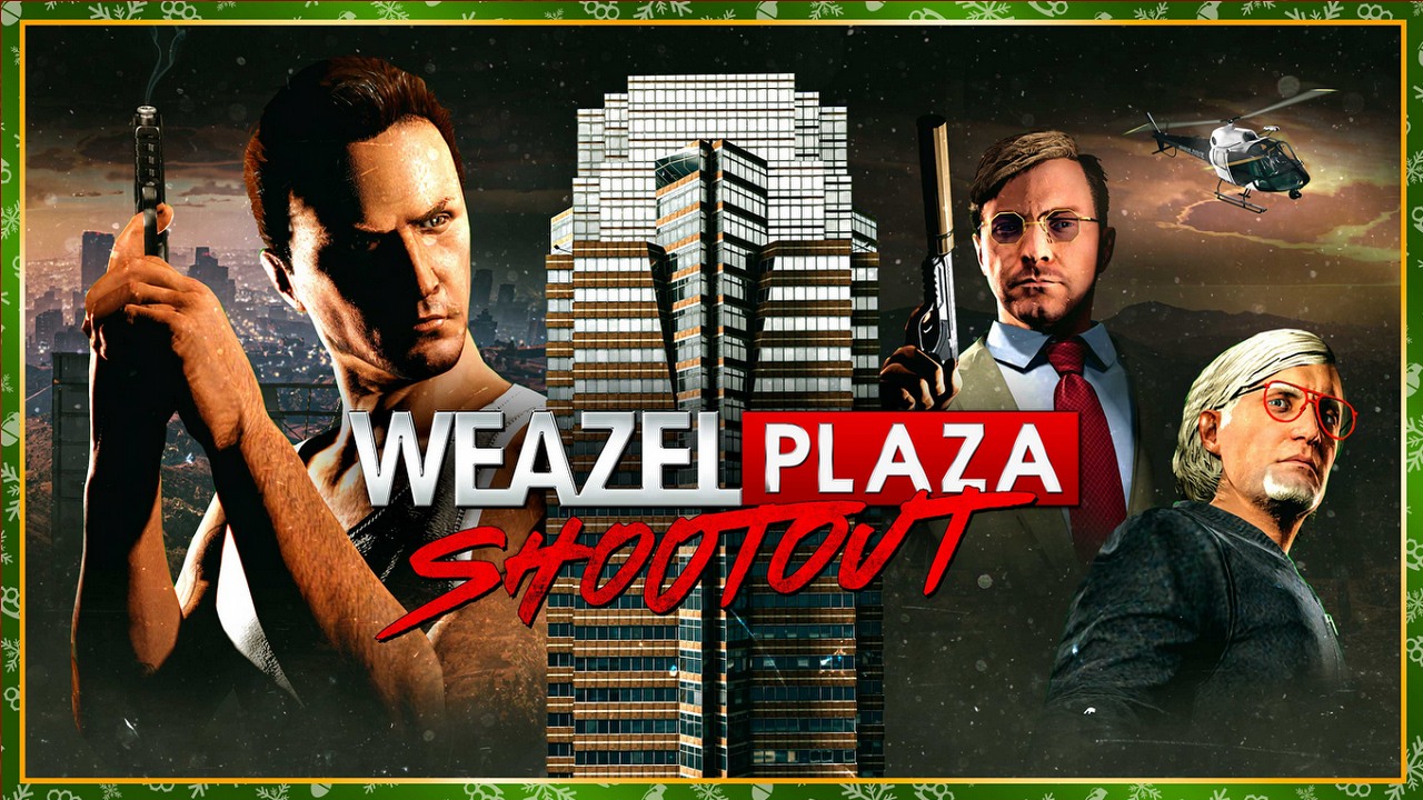 Nowy event w GTA Online z nawiązaniami do Szklanej pułapki i Grincha, źródło grafiki: rockstargames.com.
