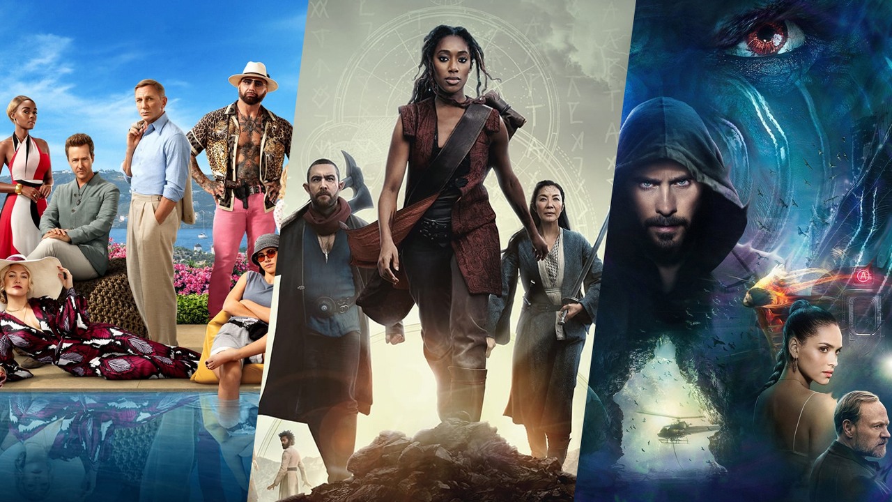 Co obejrzeć na Netflix, HBO Max, Disney Plus i Prime Video w weekend 23-25 grudnia 2022 roku, źródło grafiki: Glass Onion: Film z serii 
