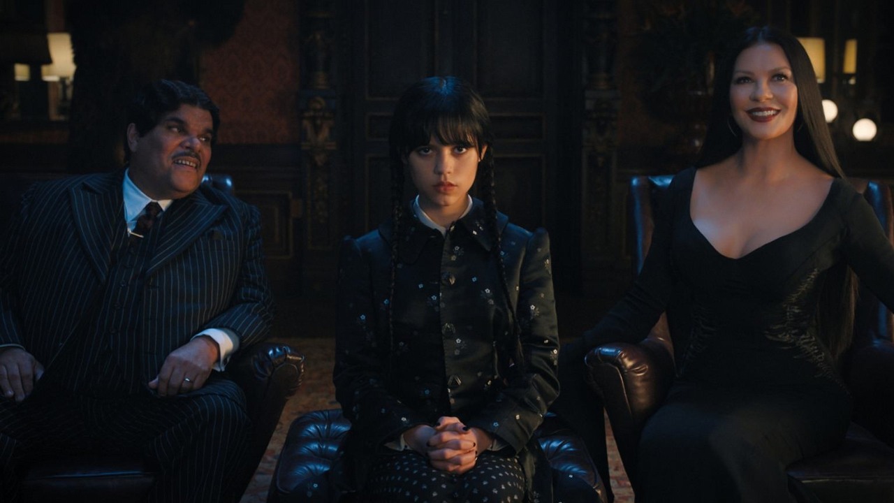 Wednesday wróci na Netflixa z 2. sezonem, źródło grafiki: Wednesday; Tim Burton; Netflix; 2022.