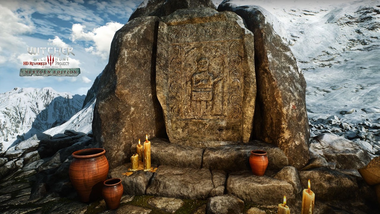 Zobacz, jak Skellige w Wiedźminie 3 wypięknieje z HD Reworked NextGen, źródło grafiki: Halk Hogan i CD Projekt RED.