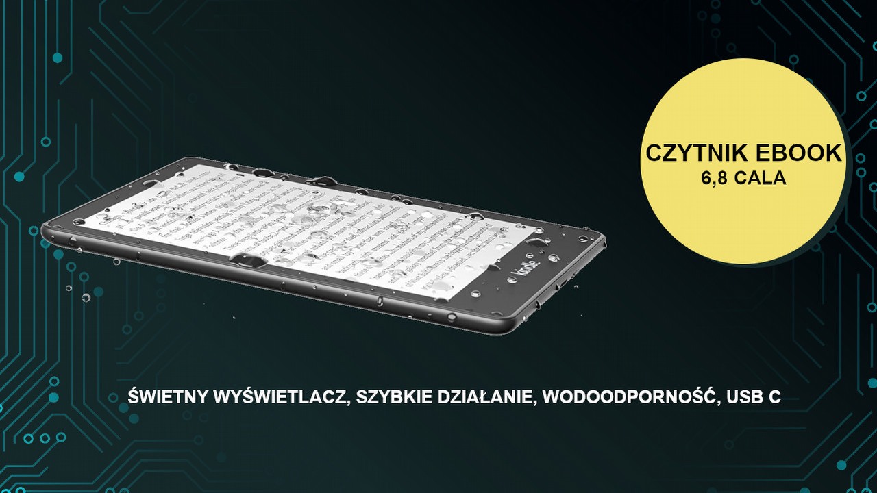 Kindle Paperwhite 5 to czytnik e-booków z najlepszym stosunkiem jakości do ceny, źródło grafiki: Amazon.