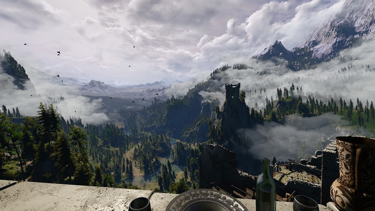 Wiedźmin 3 jako gra FPP, wersja next-genowa już działa, źródło grafiki: Nexus Mods | Gervant First Person.