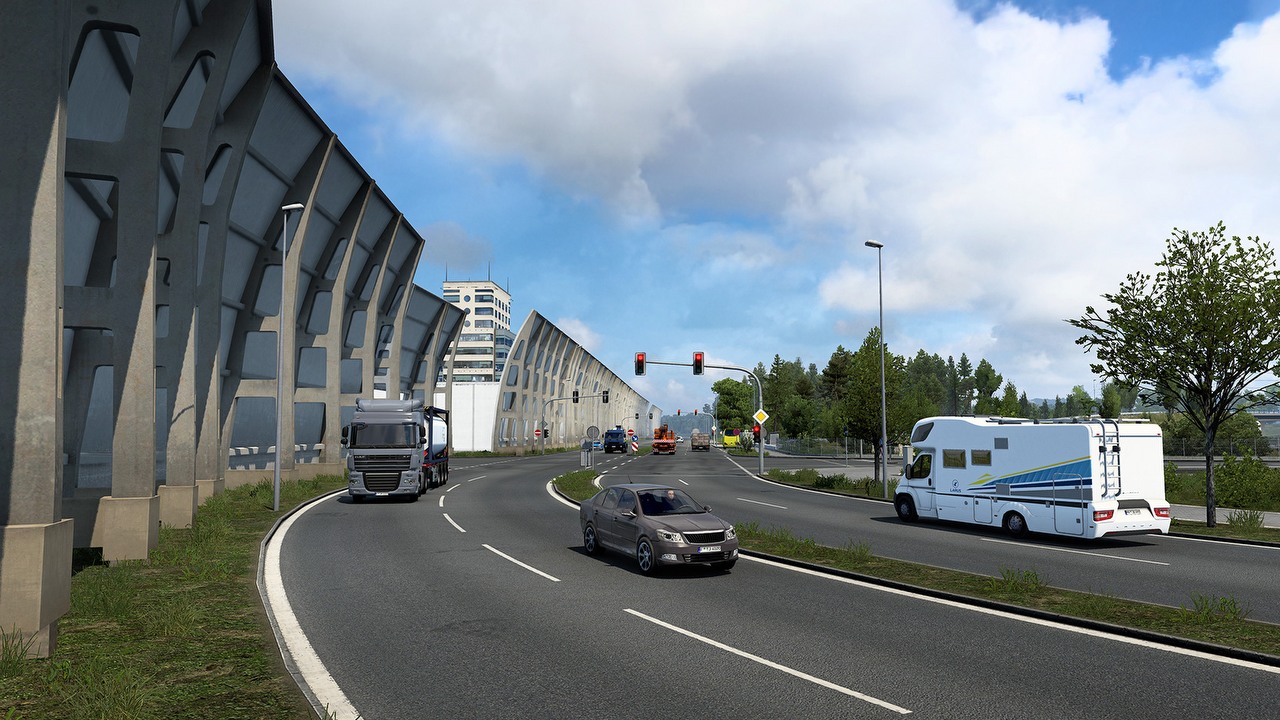 Nie tylko Szwajcaria - zobacz, jak w ETS2 wyładnieje kolejne znane miasto, źródło grafiki: SCS Software.