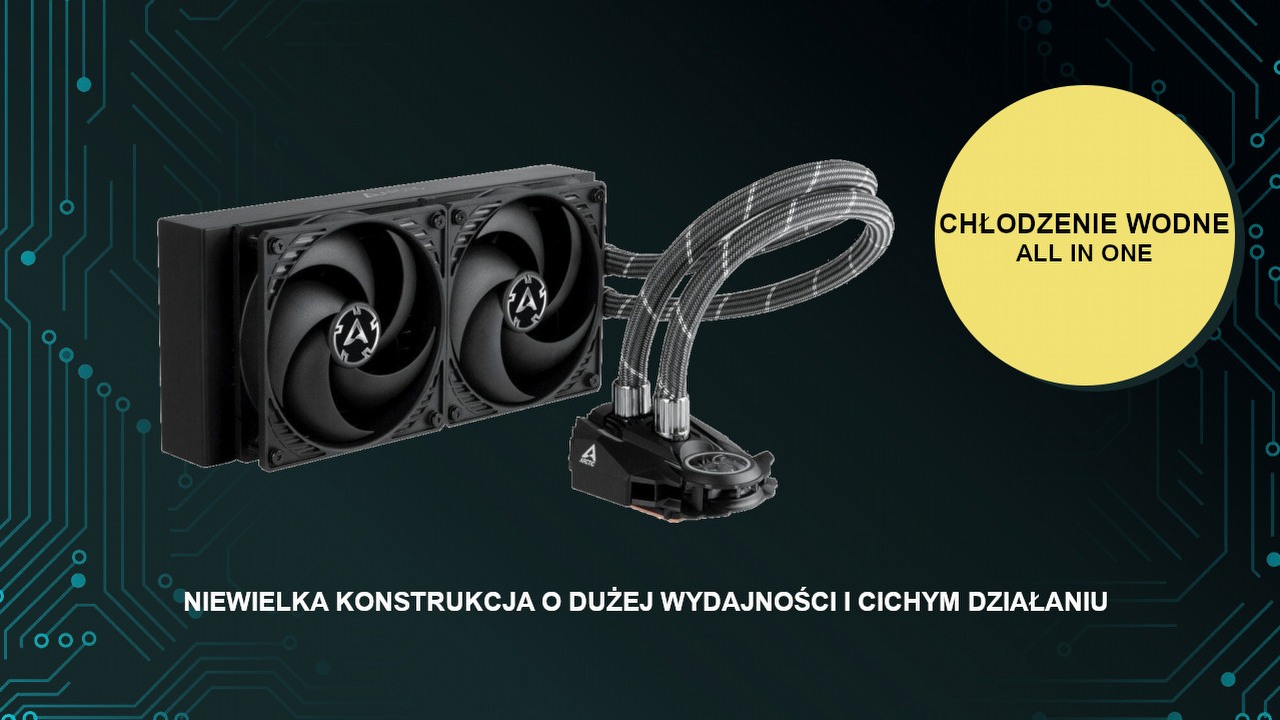 To chłodzenie wodne sprawdzi się nawet przy mocnych procesorach, źródło grafiki: Arctic Liquid Freezer.