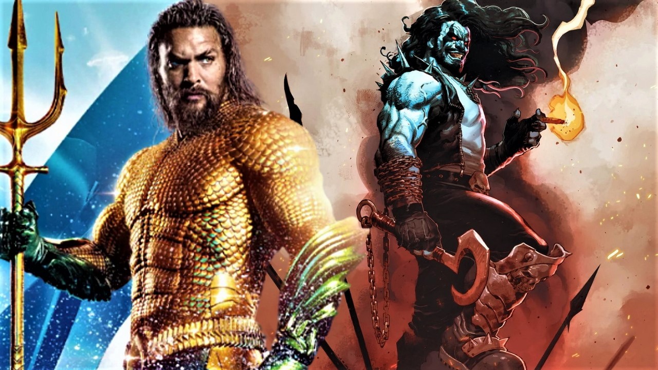 Jason Momoa zagra więcej niż jedną postać w nowym DC? Aktor komentuje zmiany, źródło grafiki: Aquaman, James Wan, DC Entertainment, 2018, Dark Nights: Death Metal, Jerome Opena, 2020.