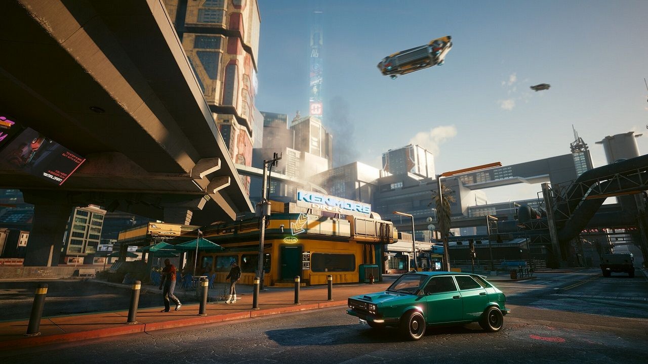 Taksówki w Cyberpunk 2077 na zawołanie, nawet 5000 eurodolarów za jeden kurs, źródło grafiki: Steam | Cyberpunk 2077.