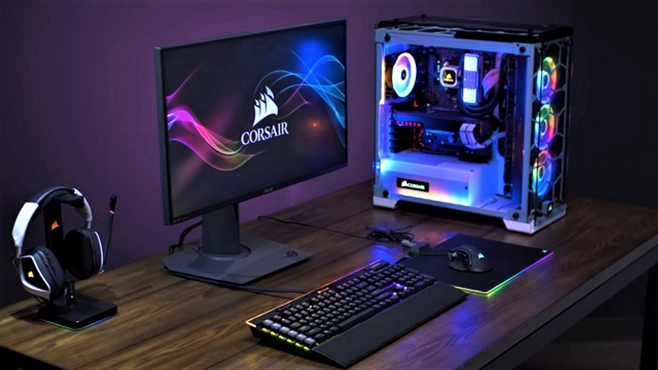 Corsair ma ciekawą propozycję dla graczy; „Noworoczne okazje” na sprzęt i podzespoły w RTV Euro AGD, źródło grafiki: YouTube, Corsair Lab, 2018.