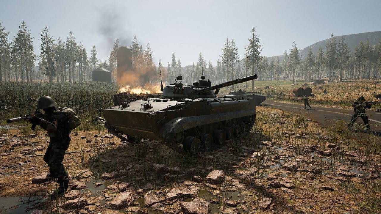 Mount and Blade z czołgami, poznaj Total Conflict: Resistance, źródło grafiki: Thunder Devs.