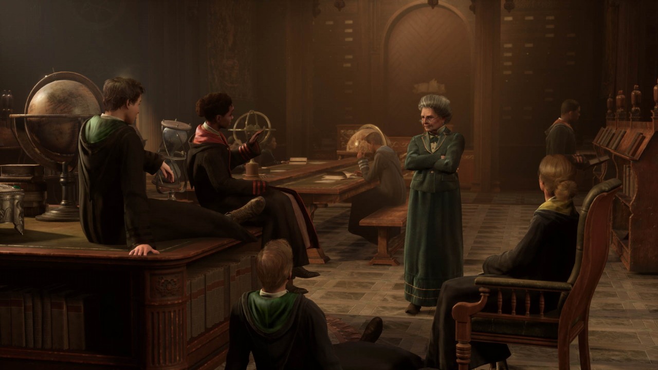 Wiemy, kiedy dokładnie zagramy w Hogwarts Legacy; wyciekła mapa świata, źródło grafiki: hogwartslegacy.com.