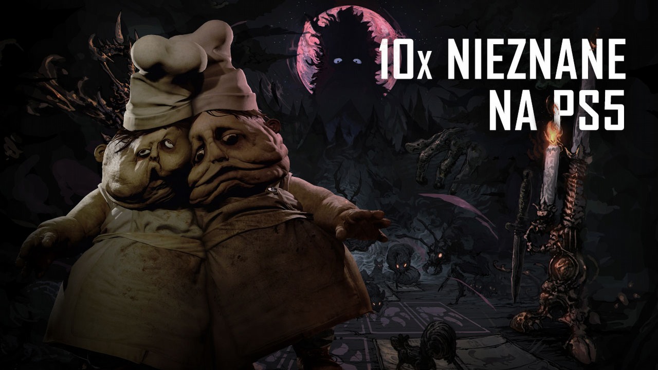 10 świetnych gier na PS5, których możecie nie znać, źródło grafiki: Devolver Digital / Bandai Namco Entertainment.