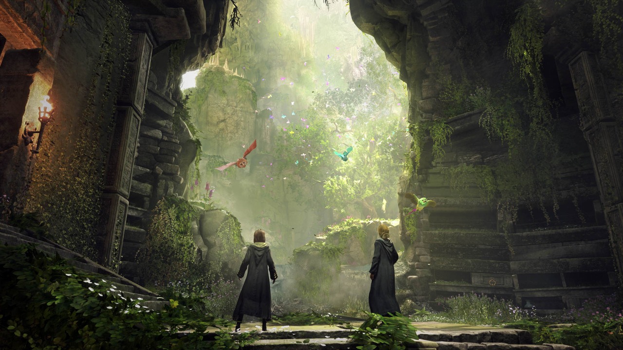 Hogwarts Legacy porównane z filmami o Harrym Potterze, widać przywiązanie do szczegółów, źródło grafiki: Warner Bros..
