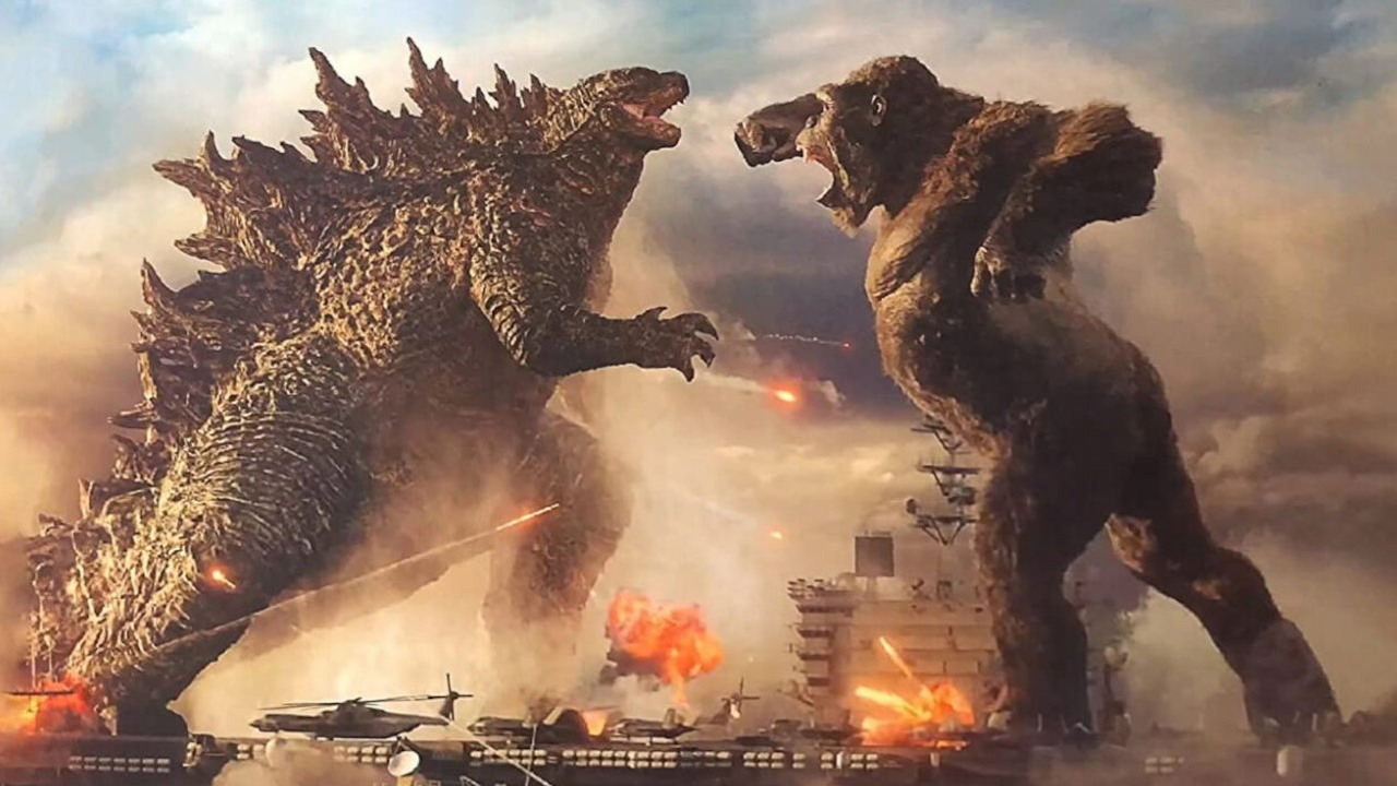 Jakie potwory zobaczymy w Godzilla and the Titans? Reżyser o „nowych i starych” kaiju, źródło grafiki: Godzilla kontra Kong, reż. Adam Wingard, Warner Bros, 2014..