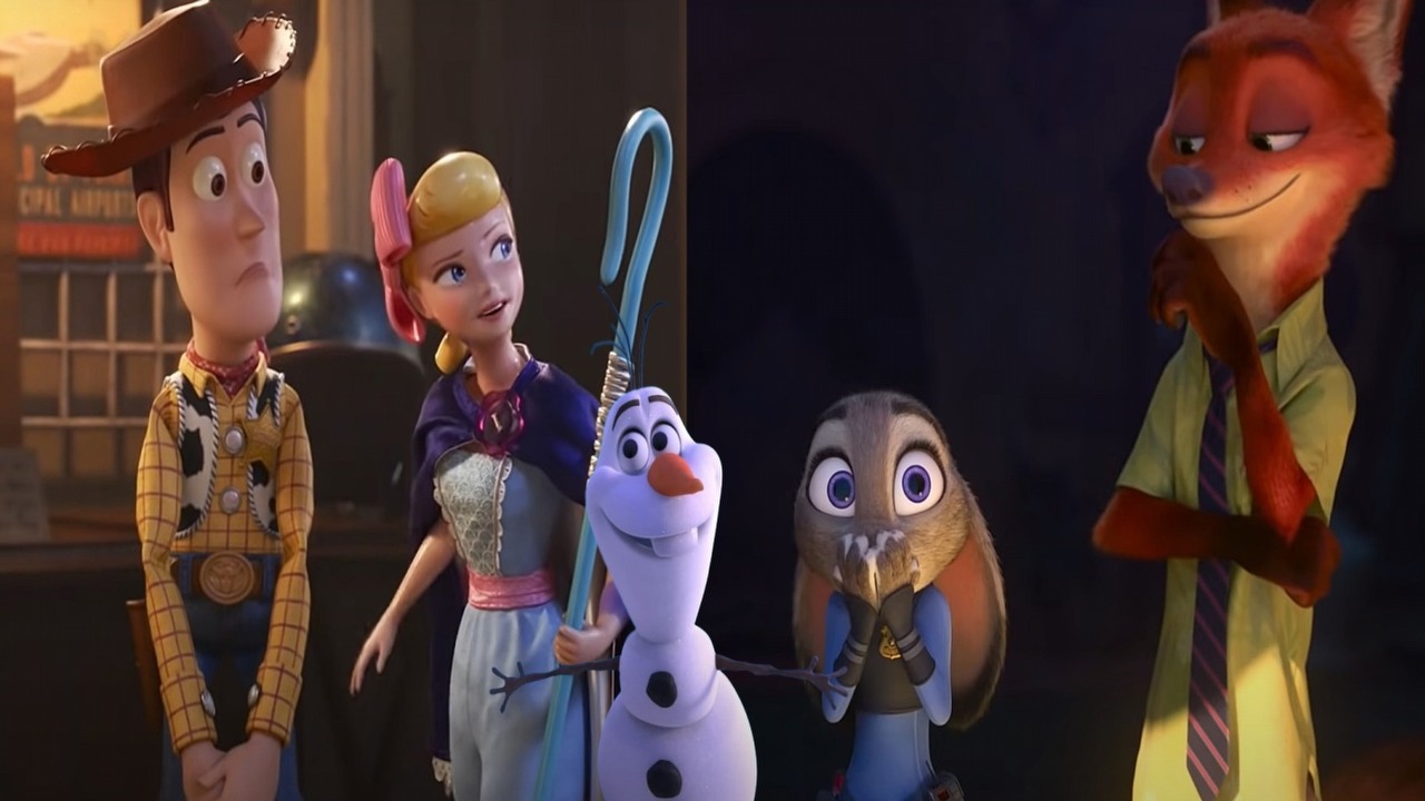 Trwają prace nad sequelami Toy Story, Krainy lodu i Zwierzogrodu, źródło grafiki: Toy Story 4; Josh Cooley; Pixar Animation Studios i Walt Disney Pictures; 2019 / Kraina lodu 2; Jennifer Lee i Chris Buck; Walt Disney Pictures; 2019 / Zwierzogród; Rich Moore i Byron Howard; Walt Disney Animation Studios; 2016.