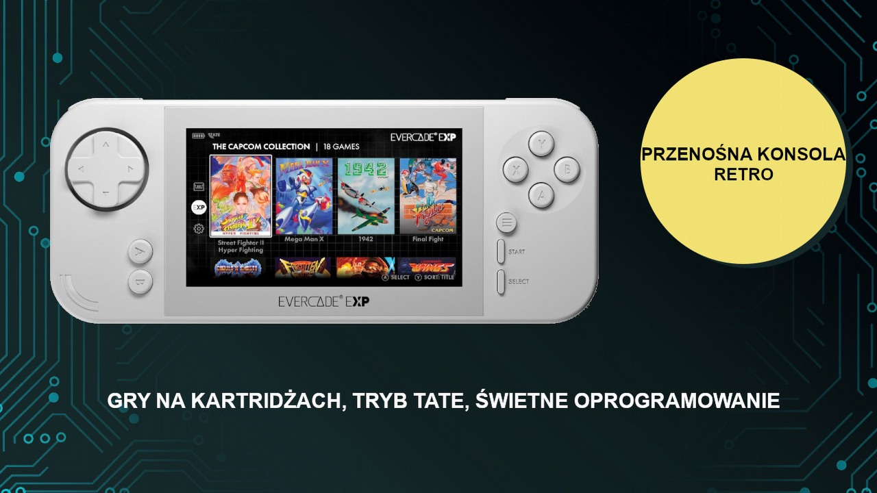 Zagraj przenośnie w setki tytułów retro sprzedawanych na fizycznych nośnikach.