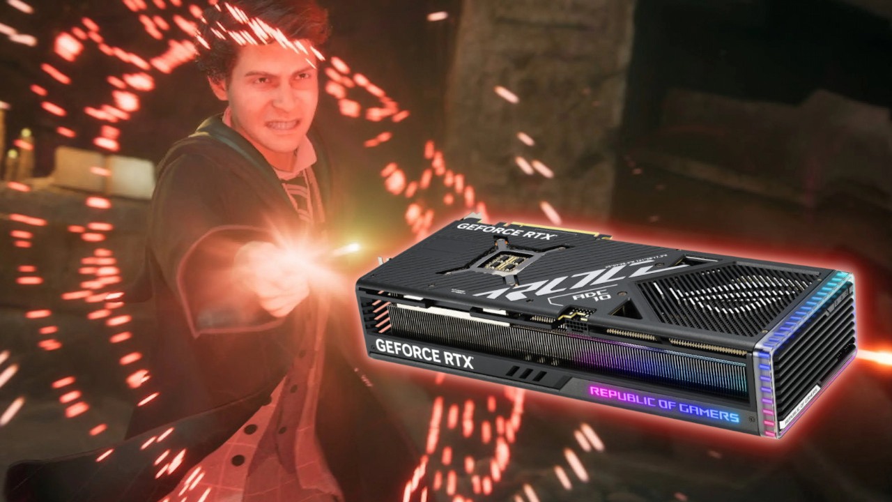 Hogwarts Legacy już bez problemów na kartach Nvidii, to efekt nowych sterowników, źródło grafiki: Hogwarts Legacy / Asus.