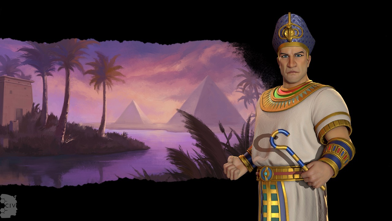 Civilization 6 wkrótce ugości władców Sahary, w tym Ramzesa Wielkiego, źródło grafiki: Firaxis Games.