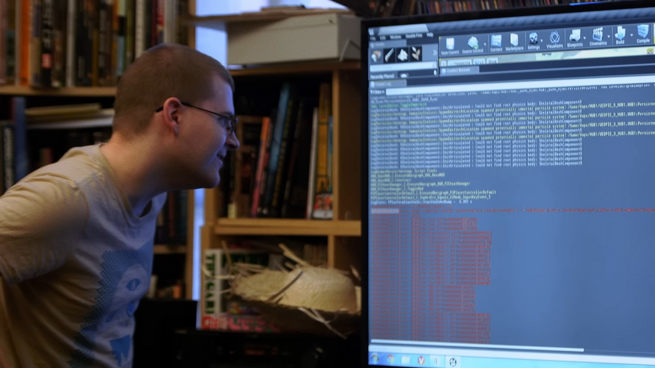 Tak powstawała jedna z najbardziej niezwykłych gier ostatnich lat, fascynujący materiał, źródło grafiki: YouTube/Double Fine..