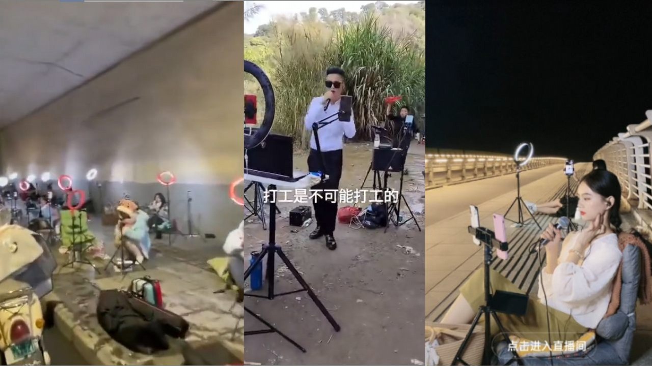 Setki chińskich streamerów grają na ulicach. Wiemy dlaczego to robią, źródło grafiki: Naomi Wu | Twitter..