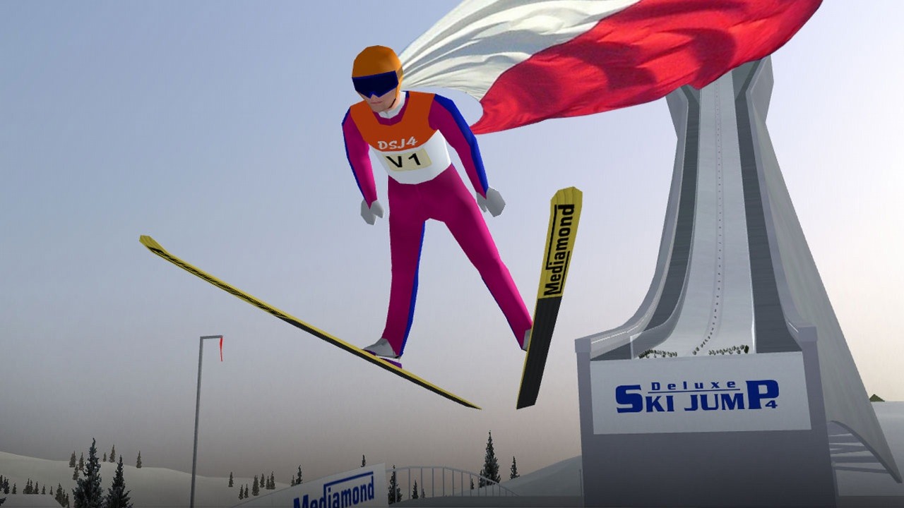 Około 80% graczy Deluxe Ski Jump stanowią Polacy, twierdzi twórca gry, źródło grafiki: Mediamond..