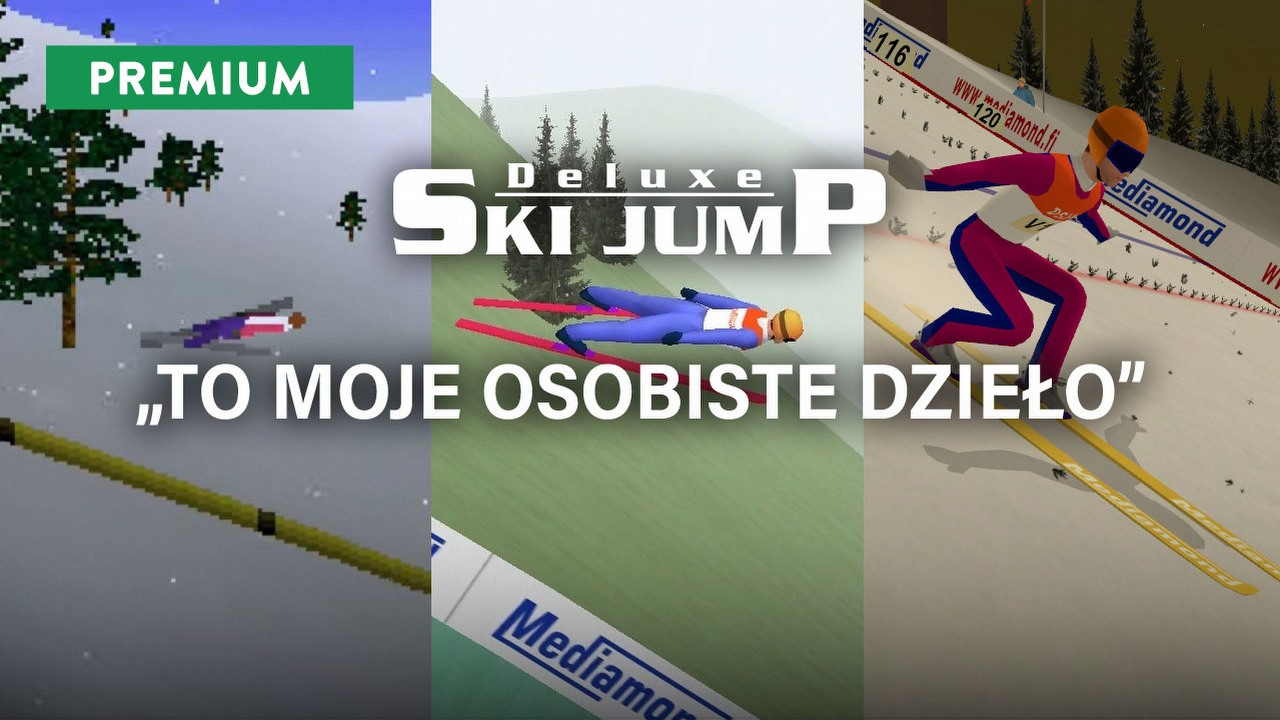 22 lata sam robi gry o skokach narciarskich. „To moja pasja”.