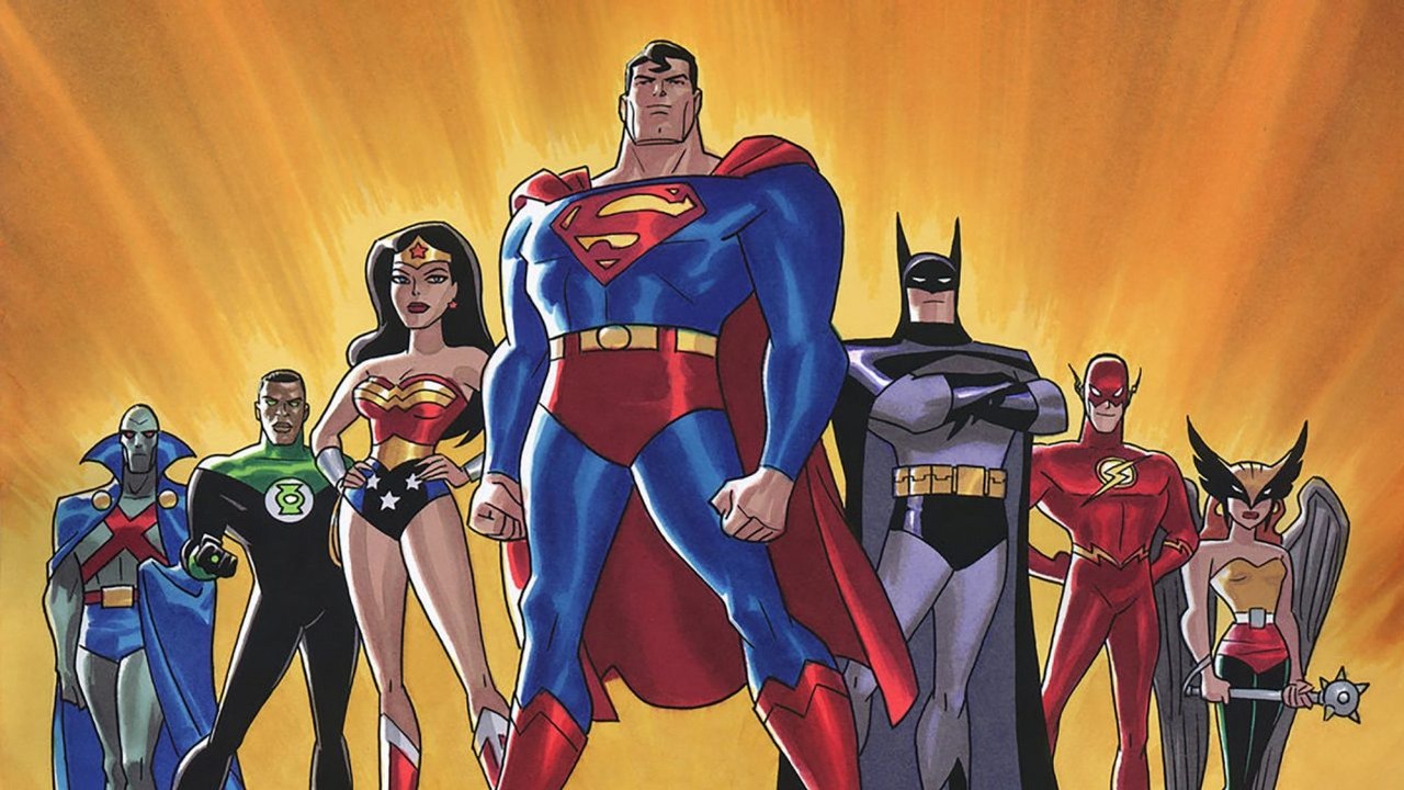 Nowi Batman, Superman, Wonder Woman i inni superbohaterowie z DC Jamesa Gunna według AI, źródło grafiki: Liga Sprawiedliwych bez granic; Jack Kirby; Warner Bros. Animation DC Comics; 2004.
