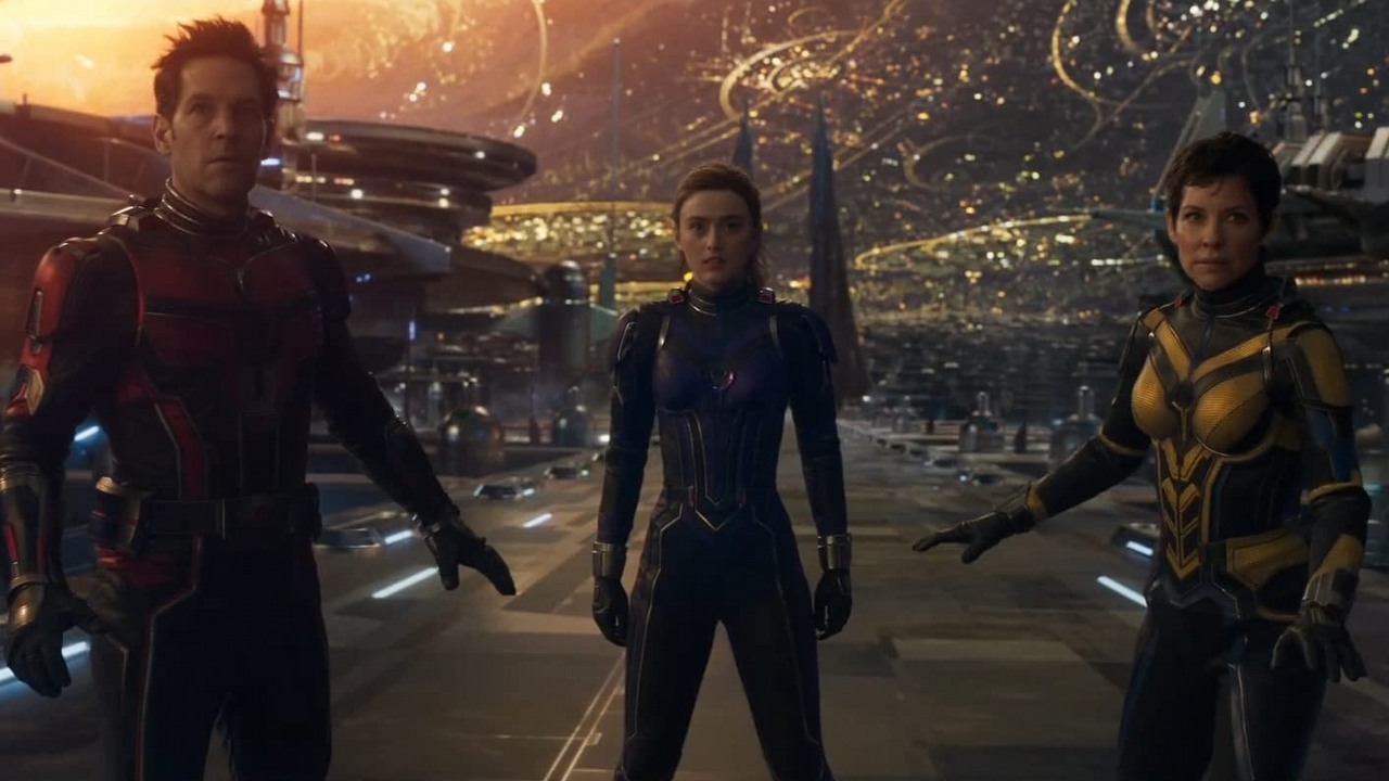 Ant-Man 3 ucierpiał z powodu Czarnej Pantery 2? Niepokojące doniesienia, źródło grafiki: Ant-Man i Osa: Kwantomania; Peyton Reed; Marvel Studios; 2023.