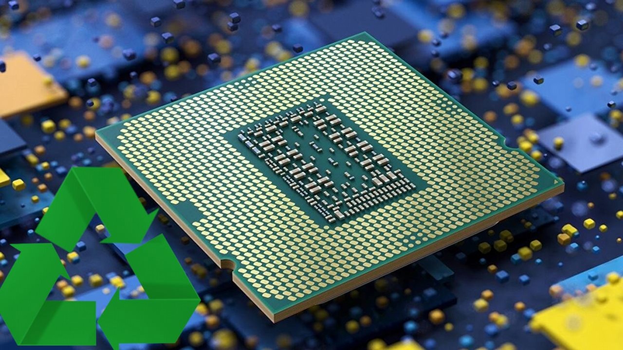 Ten „zielony komputer” jest recyklingowalny w 90%, źródło grafiki: Intel, Siera Wild | CC BY-SA 4.0.