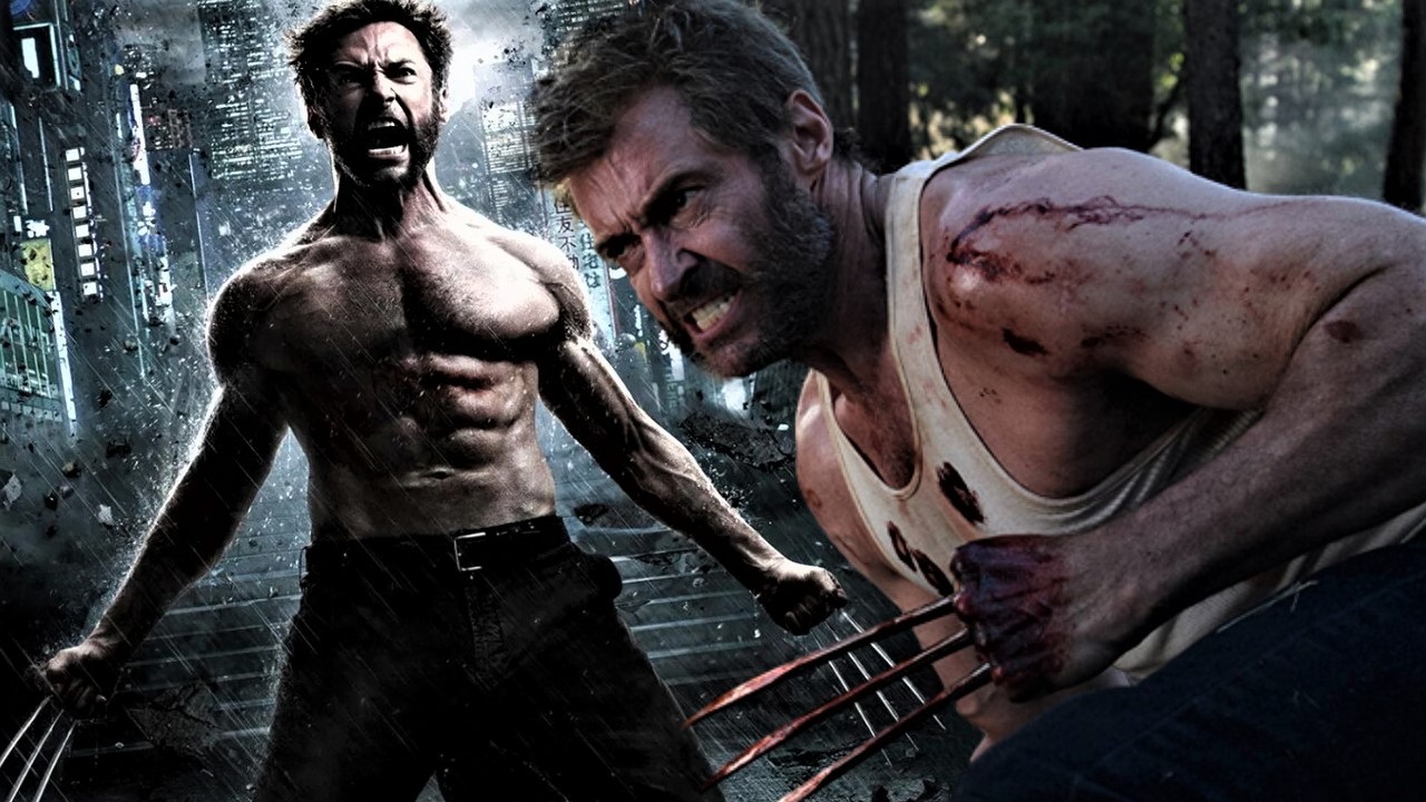 Hugh Jackman uszkodził sobie głos przez rolę Wolverine'a, źródło grafiki: Logan: Wolverine, James Mangold, Twentieth Century Fox Film Corporation, 2017, Wolverine, James Mangold, Twentieth Century Fox Film Corporation, 2013.