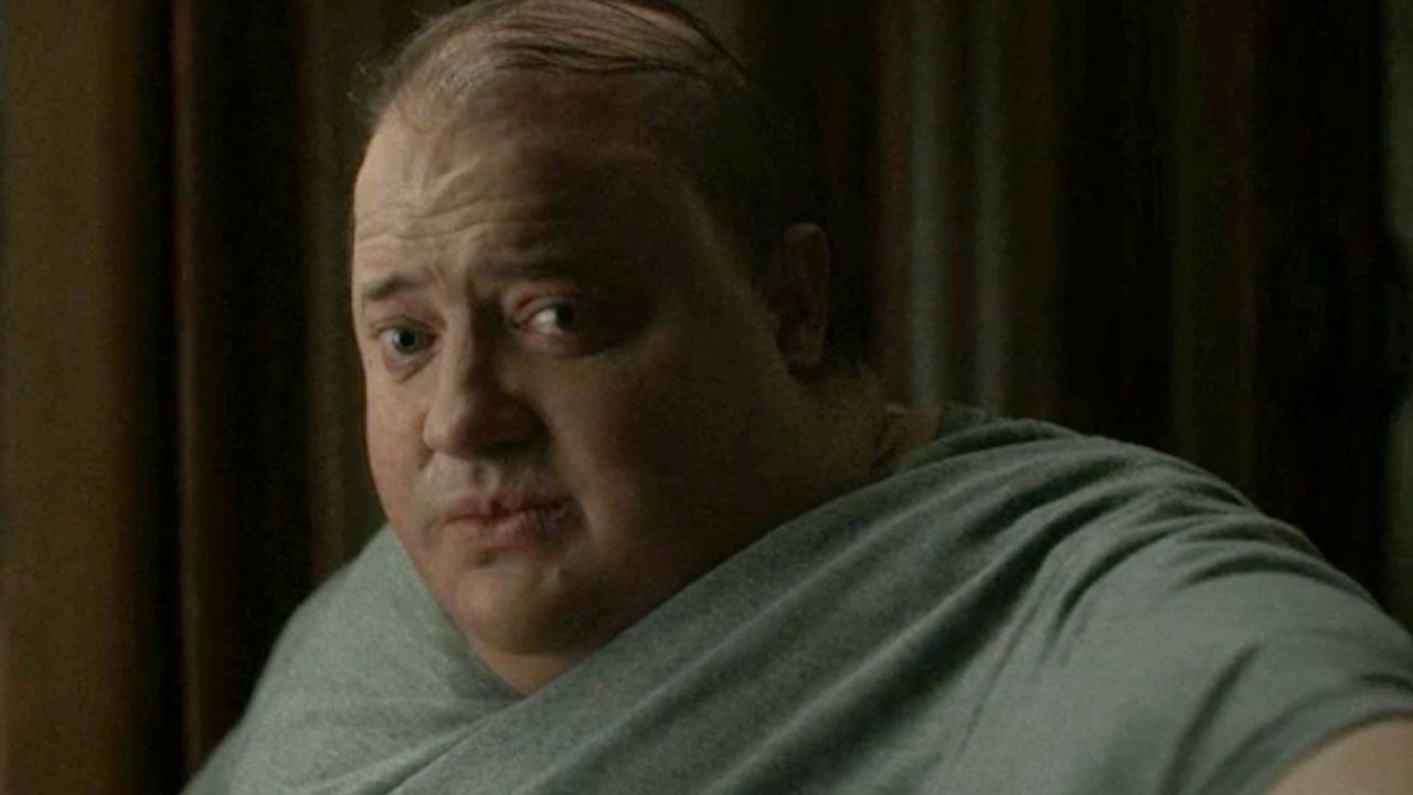 Brendan Fraser odpowiada na krytykę Wieloryba, źródło grafiki: Wieloryb; reż. Darren Aronofsky; A24; 2022.