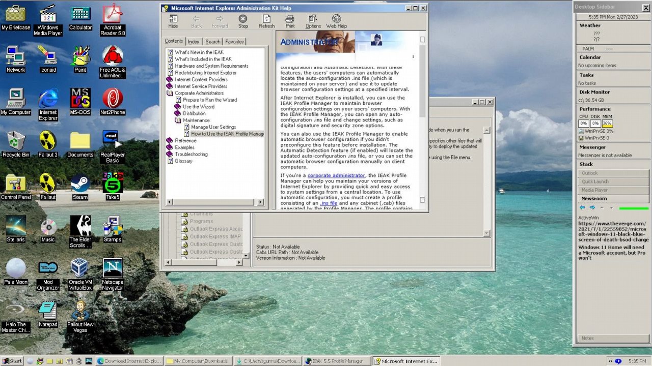Windows 11 ze skórką zapomnianego systemu sprzed lat wygląda świetnie, źródło grafiki: Reddit | ExoGeniVI..