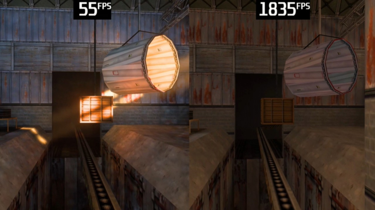 Prawie 25-letnia gra sprawia, że najszybsza karta graficzna świata zaczyna się pocić, źródło grafiki: GameStar.de.