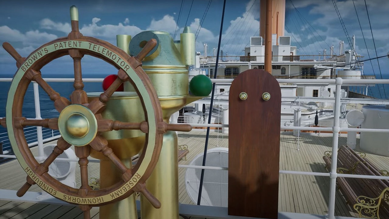 Powstająca od 10 lat gra o Titanicu wygląda obłędnie na UE5; nowe demo, źródło grafiki: Vintage Digital Revival..