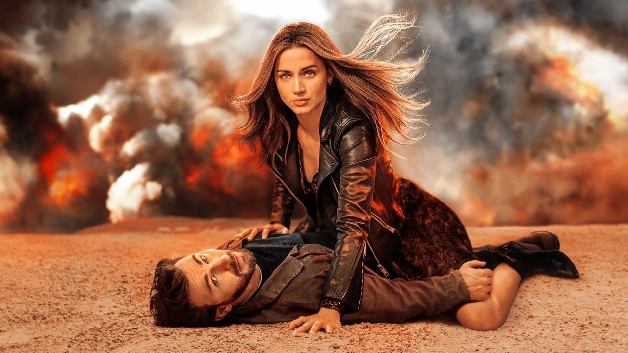 Chris Evans jakiego nie znacie; zobacz zwiastun nowego szpiegowskiego thrillera, źródło grafiki: Ghosted; Dexter Fletcher; Apple TV+; 2023.
