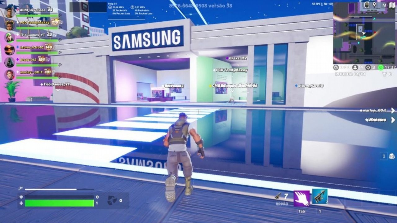 Samsung trafił do Fortnite, firma otwiera markowy świat w grze, źródło grafiki: Epic Games | Fortnite..